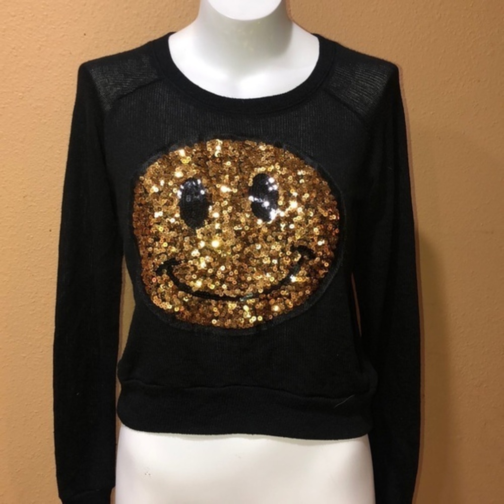 Happy face sweater
